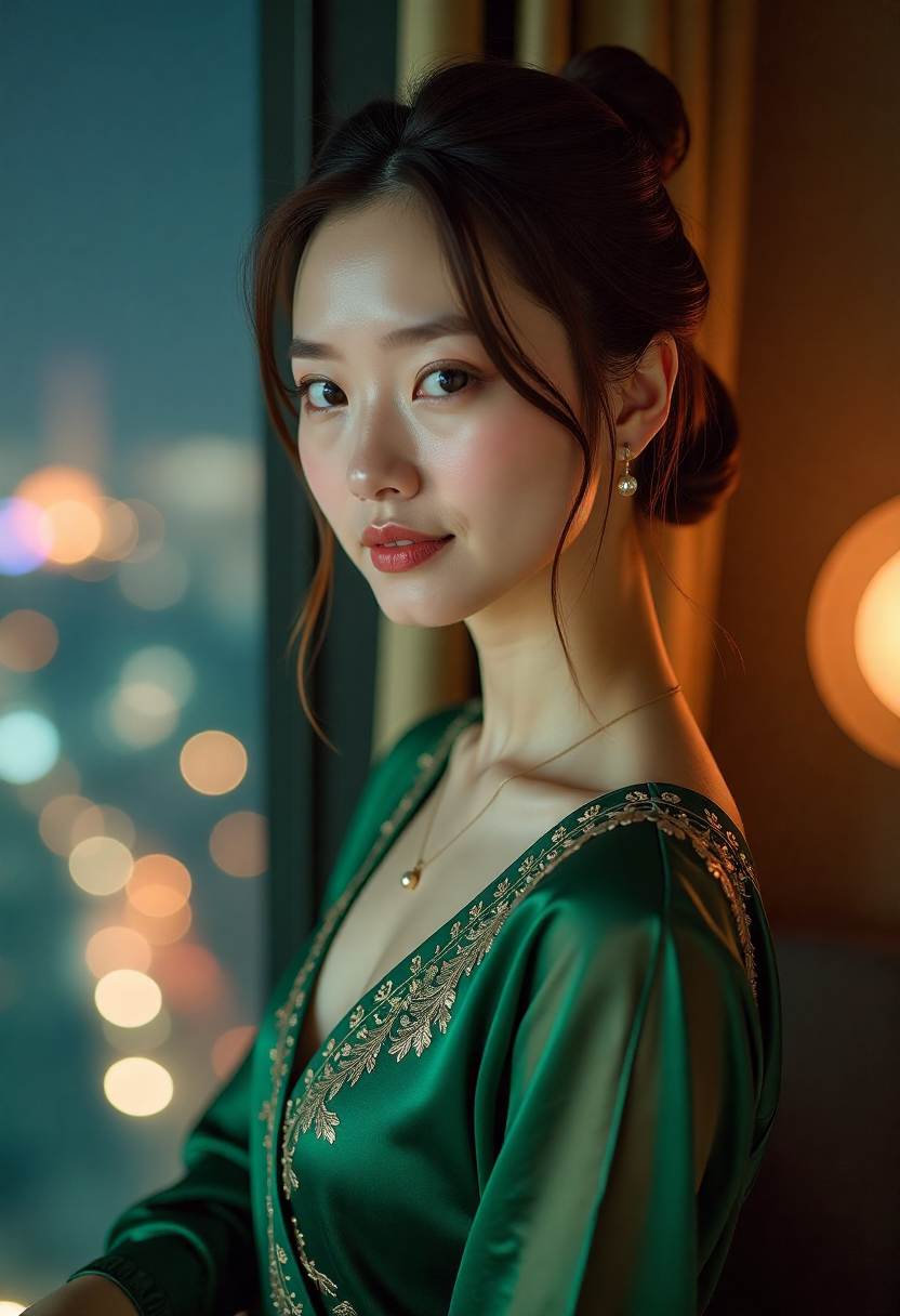 断桥夜跑